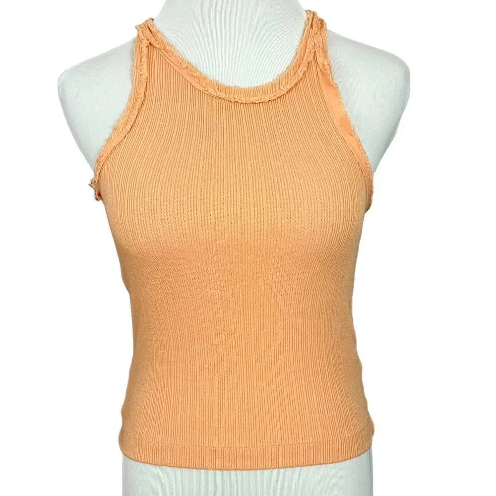 Urban Outfitters Out From Under Melon Colored Ribbed Tank Top S